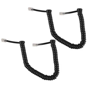2 Pcs Hörerkabel Telefonkabel Für Festnetztelefone Telefon-Festnetzkabel - Zdjęcie 1 z 12
