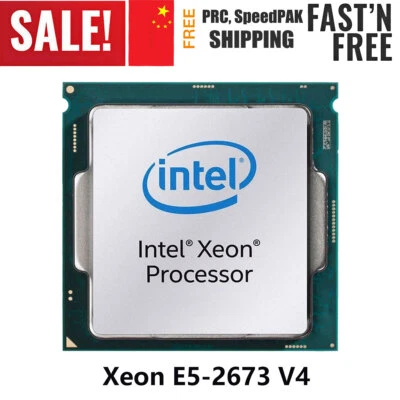 Intel Xeon E5 2673 V4 20-Core 2.3GHz 40 Threads 50MB Cache Socket LGA 2011-3 CPU - Image 1 of 4