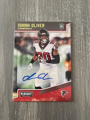 2018 Panini Playoff Rookies Auto Isaiah Oliver #259 Rookie Auto RC - Image 1 of 2