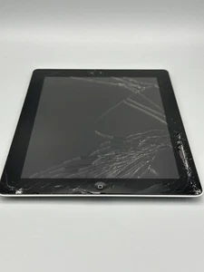 Apple iPad A1430 16 GB Plateado 3ª Generación 9.7" Pantalla agrietada COMO ESTÁ - Imagen 1 de 7