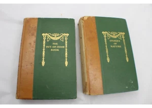 1907 1916 The Children's Hour Eva Tappan Fine Leather 1st Edition Vol. 7,11 book - Picture 1 of 6