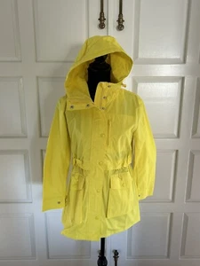 NEW! J Crew Women's Perfect Rain Jacket in Dazzling Sun Size Petite XS - Picture 1 of 5
