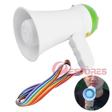Mini Portable Handheld Megaphone Foldable 5w Speaker Bull Horn Voice Amplifier