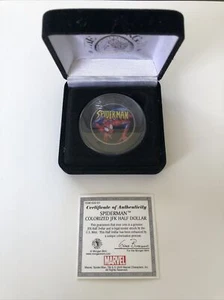 MARVEL MORGAN MINT X-MEN JFK PÓŁ DOLARA | SPIDER-MAN - Zdjęcie 1 z 3