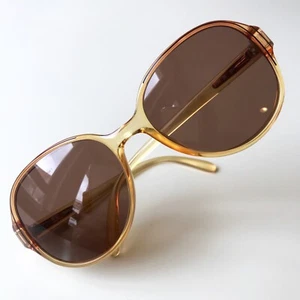 Vintage Terry Brogan 8789 Yellow Rare Sunglasses Small Nos OptyL Austria - Picture 1 of 10