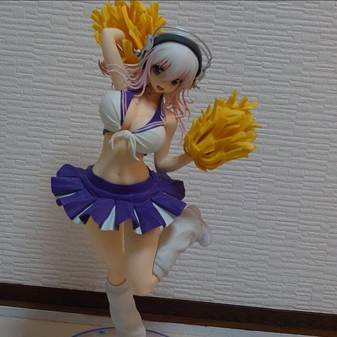 Super Sonico 1/6 Scale Painted Figure Cheer Girl Ver. No box Cover