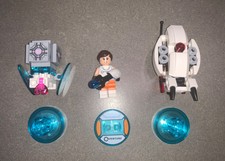 LEGO DIMENSIONS,PORTAL 2,LEVEL PACK,CHELL,SENTRY TURRET,COMPANION CUBE,71203,EUC