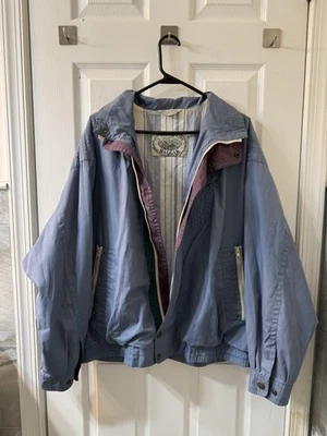 Vintage Blue Haggar Outdoor Windbreaker Jacket Men’s Size Large - Image 1 of 4