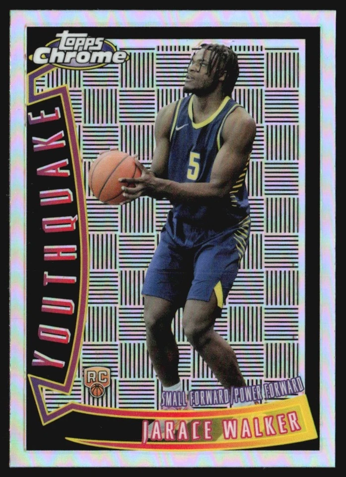 2023-24 Topps Chrome Youthquake Refractor Jarace Walker Rookie #YQ-5 JW1 - Image 1 of 2