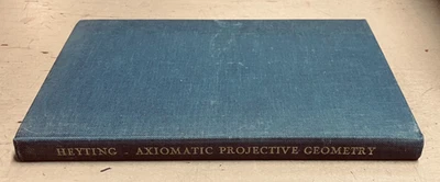 VTG Axiomatic Projective Geometry, A. Heyting, HC/1963 Netherlands Foto 1 de 4