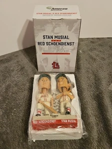 St Louis Cardinals Stan Musial Red Schoendienst Double Bobblehead SGA 9/14/19 - Picture 1 of 9