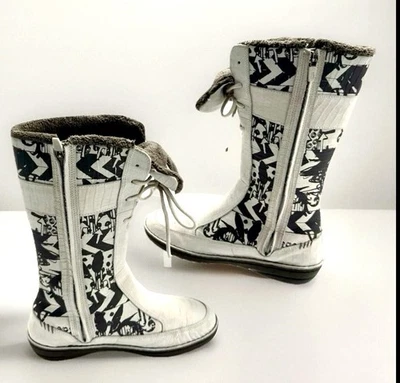 Botas de cuero Kiru Teva x Spider para mujer talla 7 - blanco gris núcleo gitano envío gratuito Foto 1 de 4