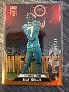 2025 Panini Donruss Elite - Brian Thomas Jr. #27 Orange /199 - Bild 1 von 2