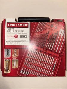 CRAFTSMAN 100-teiliges Bohrer & Antrieb Set in Original Tragetasche BRANDNEU - Bild 1 von 11