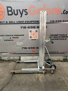 Genie SLC-18 18 foot Contractor Material Lift Hoist Works Fine BG8 - Picture 1 of 10