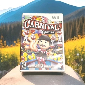 Carnival Games Wii (Nintendo Wii, 2006) senza manuale testato funziona benissimo  - Foto 1 di 4