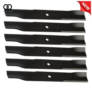 For Hustler Z XR7 Super Z 54 XR-7 797696 601124 6 Pack Lawn Mower Blade Deck 54" - Picture 1 of 12
