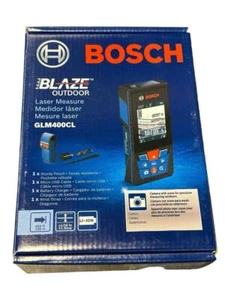 NUEVO Bosch Blaze Exterior 400 ft Láser Medida GLM400CL Con Cámara - Imagen 1 de 4