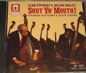 Slam Stewart & Major Holley : Shut Yo' Mouth CD Jazz Swing !LIKE NEW *FASTSHIP - Picture 1 of 2