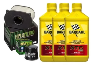 KIT/TAGLIANDO SUZUKI SV 650 S 1999/2002 BARDAHL XTC C60 10W40 FILTRO OLIO ARIA - Imagen 1 de 7