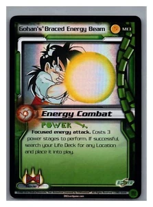 1x DBZ CCG GOHAN'S ARCED ENERGY BEAM M13 HOLO FOIL PROMO BABIDI SAGA LIMITED - Imagen 1 de 1