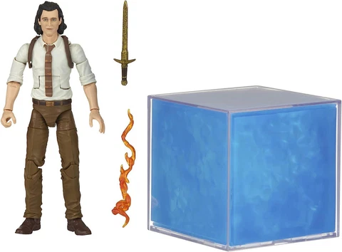 Loki Action Figure & Tesseract Light-Up Electronic Toy Avengers Marvel Legends Cover