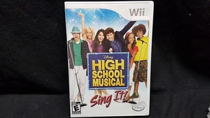 High School Musical: Sing It (Nintendo Wii, 2007) - Picture 1 of 3