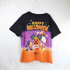 T-shirt graphique Disneyland Resort 2021 Happy Halloween ombre violette taille XL loufoque