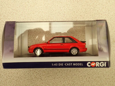 Corgi Vanguards 1:43 VA14302 Ford Escort MK4 XR3i Radiant Red BNIB - Image 1 of 4