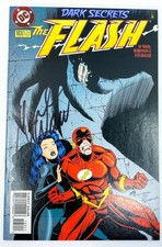 DC FLASH (1995) #103 SIGNED by Mark WAID w/COA VF (8.0) Ships FREE!