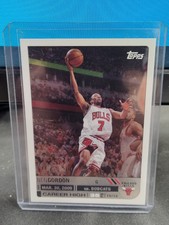 2005-06 Topps Big Game Collection Ben Gordon White /179 Chicago Bulls SP