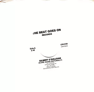Gilbert O'Sullivan: Alone Again (Naturally / Ooh Baby .. 45 RPM-5218 - Picture 1 of 3