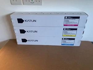 NEU! 3 x Katun Druckerpatronen Cyan/Gelb/Magenta für GPR-30 - Bild 1 von 2
