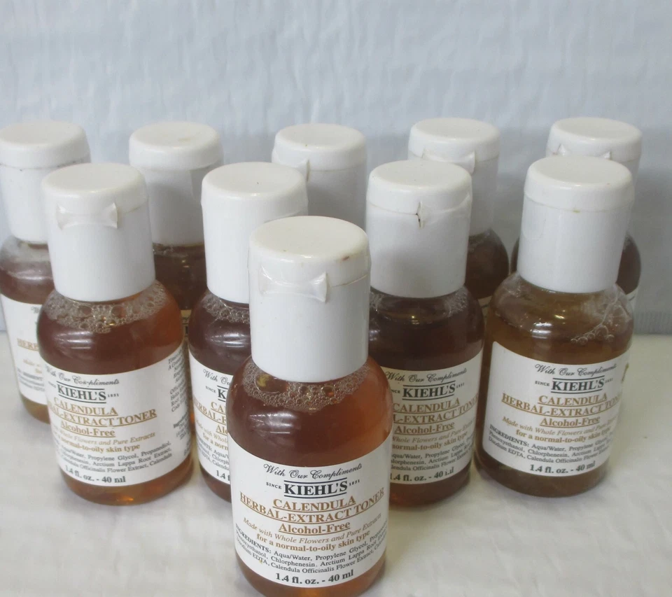 KIEHL'S CALENDULA HERBAL EXTRACT TONER 1.4 OZ TRAVEL SIZE (LOT OF 20) NWOB - Image 1 of 1