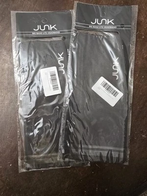 2 БАРАХЛА ~ Серая Банданна Большая Челка Тренировка Тренажерный зал Тренировка Бег Обруч для волос Лот - Изображение 1 из 3