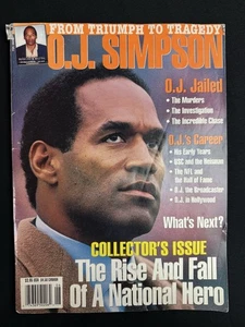 From Triumph to Tragedy O. J. SIMPSON Collector's Issue Magazine The Rise & Fall - Picture 1 of 3