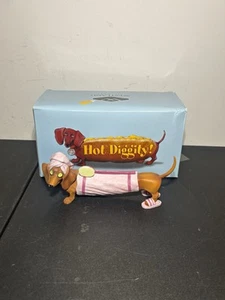 Westland Hot Diggity Dog Dachshund Figurine - SPA DOG #16459 - No Tags Nose Chip - Picture 1 of 11