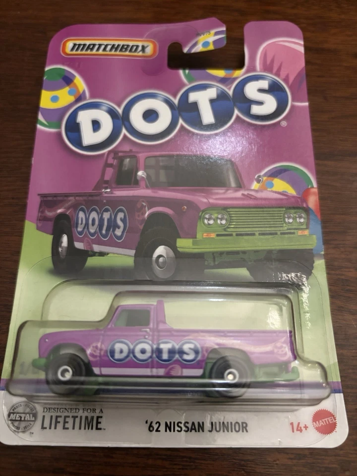 Nissan Junior 1962 Matchbox Candy Dots Foto 1 de 1