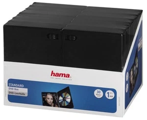 HAMA - Boîtiers DVD Noirs 30 pièces - Afbeelding 1 van 1