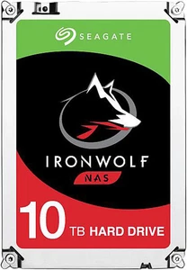 ST10000VN0004 Seagate IronWolf 10TB SATA 7200RPM 256 Cache NAS 3.5IN HDD - Picture 1 of 3