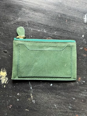 j. crew genuine leather credit card wallet - Image 1 of 3