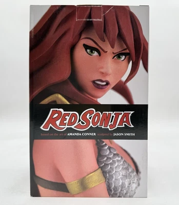 Diamond Select Rojo Sonja Amanda Conner Estatua Bronce Prueba Artista con Certificado de Autenticidad (80/99) Foto 1 de 4