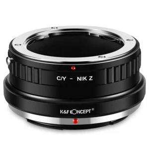 K&F Concept Adapter for Contax Yashica CY Mount Lens to Nikon Z Camera Z6 Z7 - Picture 1 of 6