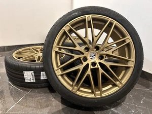 Porsche Macan 4 Electric 22 Zoll Felgen 95C044600L Sommerreifen Sommerräder RS - Picture 1 of 11