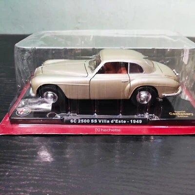HACHETTE EDICOLA 1:24 AUTO DIE CAST ALFA ROMEO 6C 2500 SS VILLA D'ESTE 1949 - Immagine 1 di 2