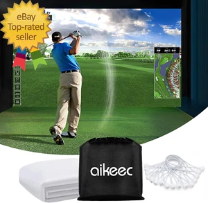 Golf Simulator Impact Screen Display Projector Screen for Golf Training Indoor - Picture 1 of 7
