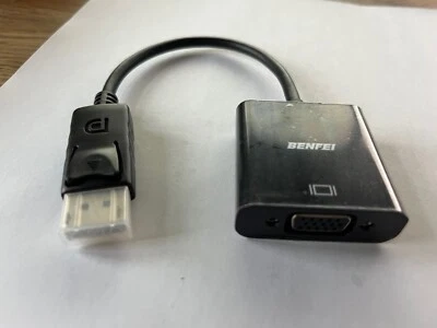 HD Display Port DP Male to VGA Female Adapter Converter Cable Lead DisplayPort - Image 1 of 4