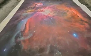 Orion Playmat/GripMat 36"" x 36"" (3x3 piedi) Star Wars X-Wing o Armada - Foto 1 di 2