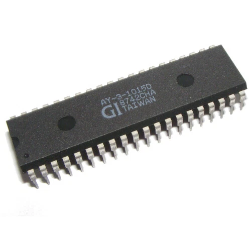 AY-3-1015D Integrated Circuit DIP-40 GENERAL INSTRUMENTS - Bild 1 von 1
