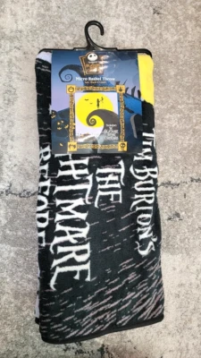 Nightmare Before Christmas Spiral Hill Jack & Sally Throw Blanket 2004 NEW - Image 1 of 4